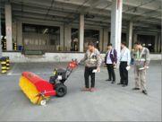 Gasoline Snow Power Broom