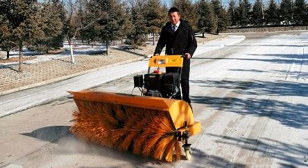snow sweeper