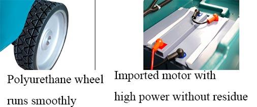 driving type industrial floor scrubbers