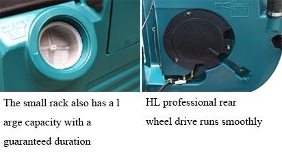 driving type industrial floor scrubbers