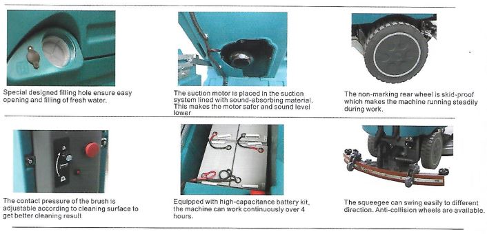 Ride On Floor Scrubber