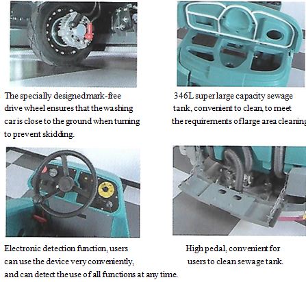 big ride on floor scrubber