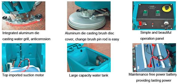 Medium Walk Behind Floor Scrubber