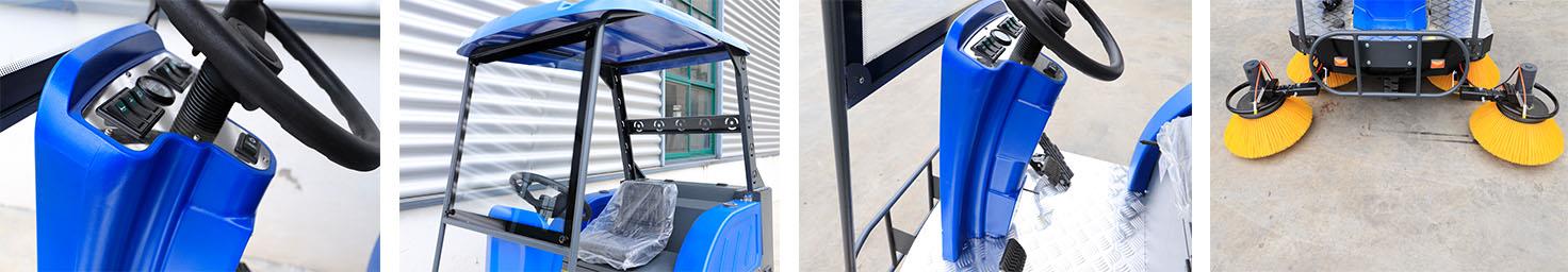 semi-enclosed sweeper