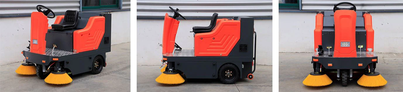 ELectric floor sweeper for warehouse