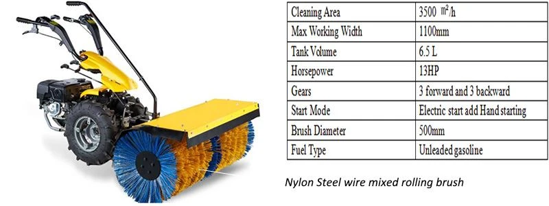 snow sweeper machine