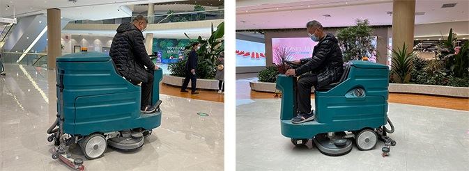 Ride on floor scrubber for supermarket Ride on floor scrubber for supermarket