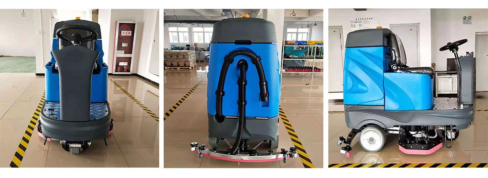 Industrial Floor Scrubbing Machine