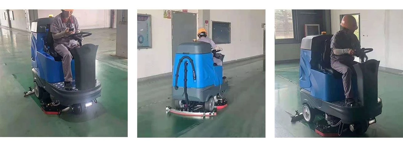 Industrial Floor Scrubbing Machine