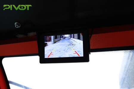 G2400 Reverse Camera Electric Ride-On Sweeper Machine Pivot Cleaning Machinery