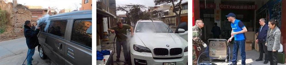 High Pressure Washing Car