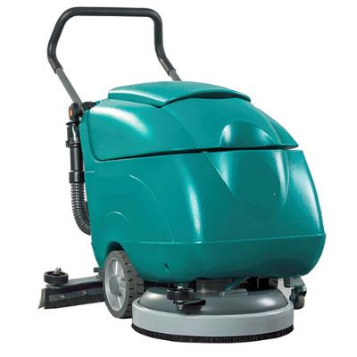 Walk-Behind Hardwood Floor Scrubber Cleaner for Warehouse Shop Tile