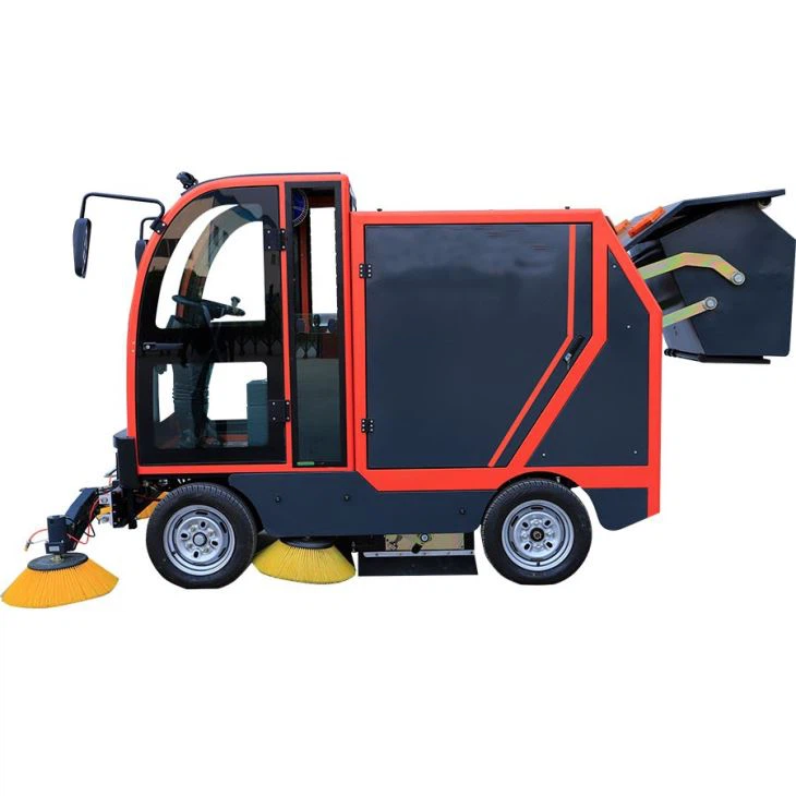 Ride On Automatic Road Industrial Floor Sweeper