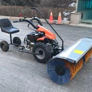 Driving Type Deep Snow Removal