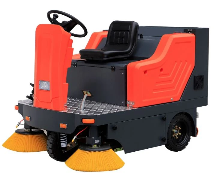 Electric Ride-on Floor Sweeper For Warehouse