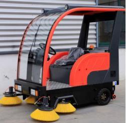 Clean Magic DJ2210 Driving electric Road Sweeper Machine Street Sweeping Vehicle Scrubbers Dryer