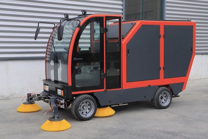Electric Sweeper Road Sweeping Vehicle