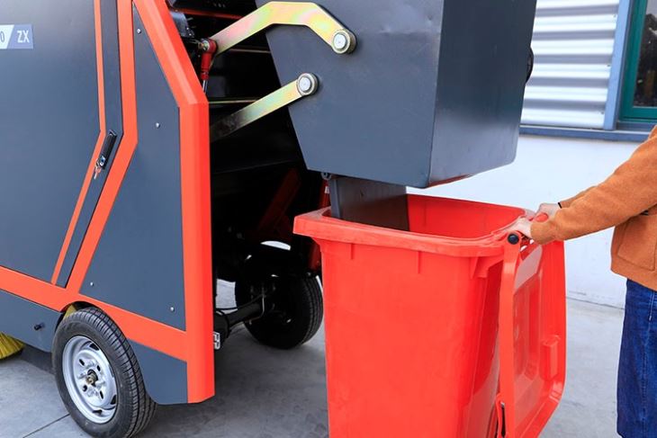 Fully Enclosed Hydraulic Dump Sweeper