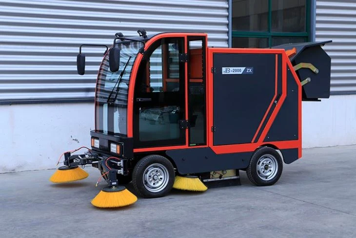 Fully Enclosed Hydraulic Dump Sweeper