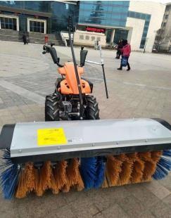 Hand Push Cleaning Road Snow Sweeper