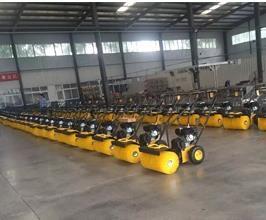 Hand Push Type Gasoline Engine Road Snow Sweeper