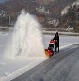 Multi-function Gasoline Snow Sweeper