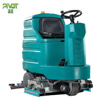 Ride-On Industrial Sweeper floor Scrubber