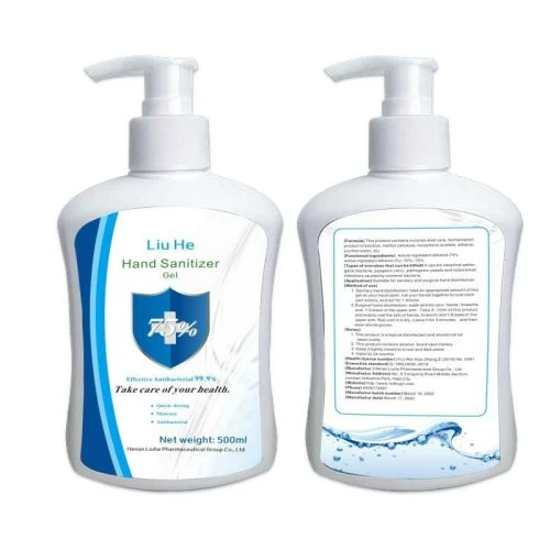 Antiseptic 99.9% Efficient 75% Alcohol Private Label Hand Sanitizer Gel Bacteriostatic Disposable Waterless Hand Sanitizing Gel Waterless 100ml Factory Price