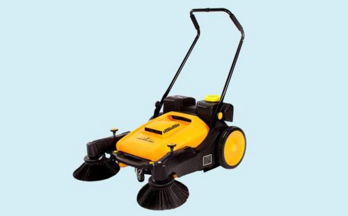 Powerless Spray Manual Floor Sweeper
