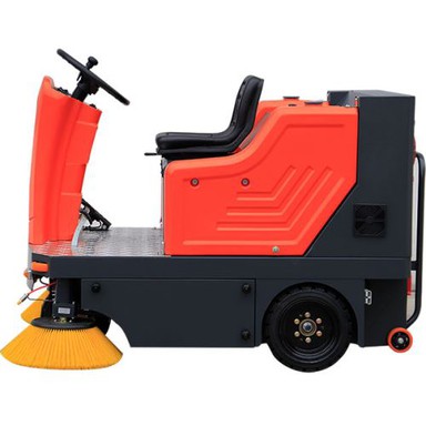 Clean Magic DJ1400A Electrical Ride on Floor/Street/Road Sweeper Cleaning Machine Industrial