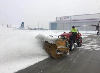 Tractor Mounted Snow Sweeper