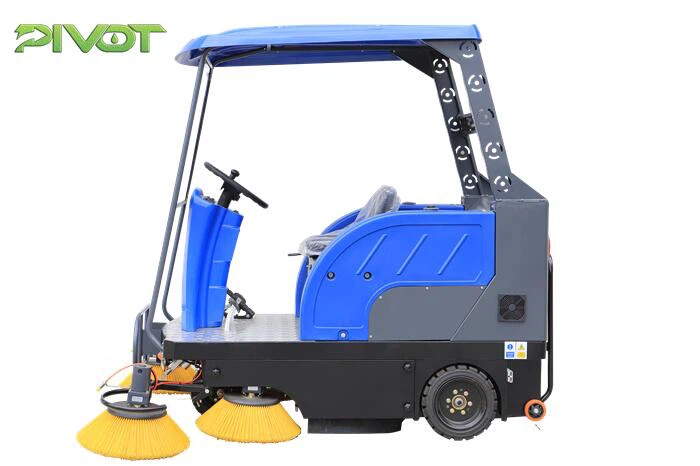 Ride On Path Sweeper G90 by Pivot Machinery