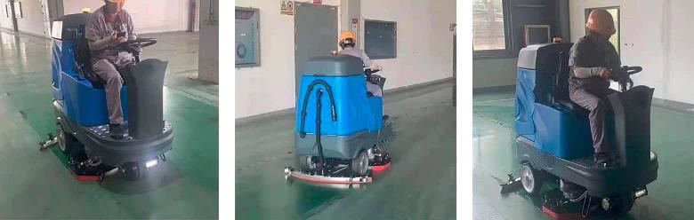 Ride On Floor Scrubber Cleaning Machine